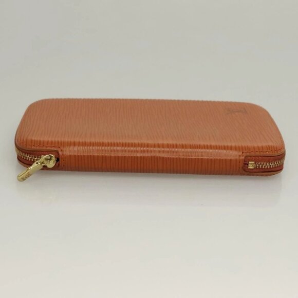 LOUIS VUITTON Epi Agenda geod Wallet Brown LV Auth - Picture 5 of 16